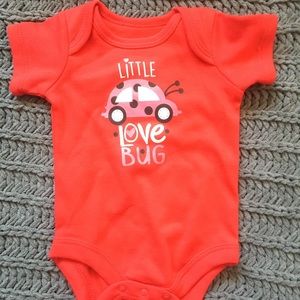 Little love bug onesie